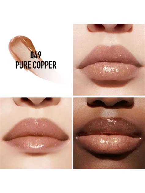 dior addict lip maximizer pure copper